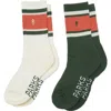 Parks Project Trail Crew Tube Sock 2 Pack In Green