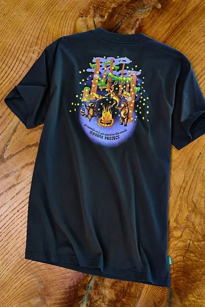 Parks Project Weird In The Woods Graphic Tee In Black, Men's At Urban Outfitters
