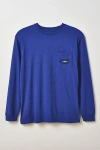 Parks Project Wildlife Graphic Long Sleeve Tee In Blue, Men's At Urban Outfitters In Blue