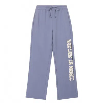 Parks Project Women's Nature's Magic Sweatpant In Silvery Blue