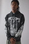 Parks Project X Red Hot Chili Peppers Graphic Hoodie Sweatshirt In Black, Men's At Urban Outfitters In Black