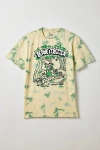 Parks Project X Yogi Bear Leave It Better Graphic Tie-dye Tee In Sage Tie Dye, Men's At Urban Outfitters In Multi