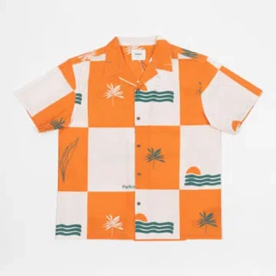 Parlez Cabo Short Sleeve Shirt In Orange