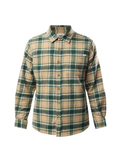 Parlez Fernley Check Shirt In Green Check
