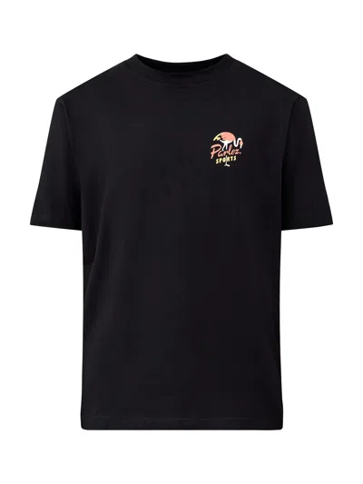 Parlez Mens Marion Graphic T-shirt In Black