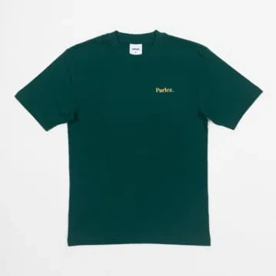 Parlez Reefer T-shirt In Deep Green