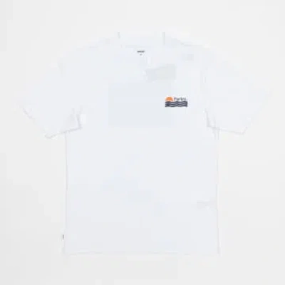 Parlez Sunset Graphic T-shirt In White