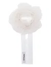 Parlor Flower-detail Choker Necklace In White