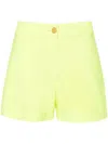 Parlor Fluo Shorts In Green