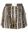 Parlor Glam Shorts In Black
