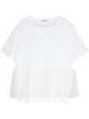 Parlor Groove T-shirt In White