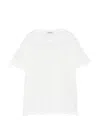 Parlor Lace-appliqué T-shirt In White