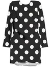 Parlor Lust Mini Dress In Black