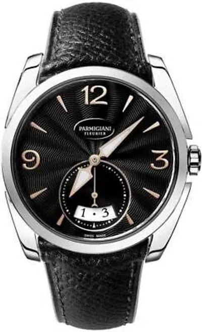 Pre-owned Parmigiani Fleurier Parmigiani Tonda Metropolitaine Automatic Black Dial 33mm Ladies Watch Pfc273