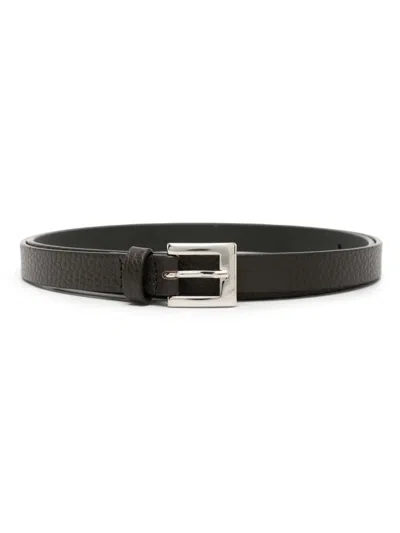 P.a.r.o.s.h Parosh 1,5 Cm Belt In Black