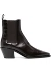 P.a.r.o.s.h 65mm Chelsea Boots In Brown