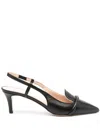 P.a.r.o.s.h 65mm Slingback Pumps In 黑色