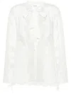 P.a.r.o.s.h Semi-sheer Lace Shirt