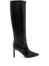 P.a.r.o.s.h 95mm Leather Boots In Black