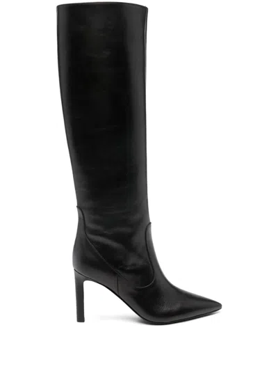 P.a.r.o.s.h 95mm Leather Boots In Black