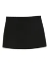P.a.r.o.s.h A-line Mini Skirt In Black