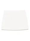 P.a.r.o.s.h A-line Mini Skirt In White