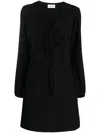 P.a.r.o.s.h P. A.r. O.s. H. Woman Mini Dress Black Size M Polyester In Black