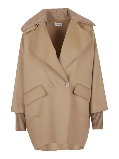 P.A.R.O.S.H ABRIGO MIDI - BEIS