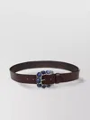 P.a.r.o.s.h Adjustable Gemstone Buckle Belt
