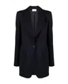 P.a.r.o.s.h American-vent Virgin-wool Blazer In Black