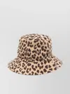 P.a.r.o.s.h Animal-print Wool Bucket Hat