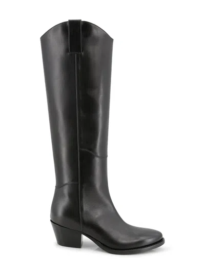 P.a.r.o.s.h Parosh Anshoe Black Leather Boots
