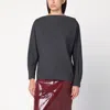 P.a.r.o.s.h . Anthracite Wool Blouse-shirt In Gray