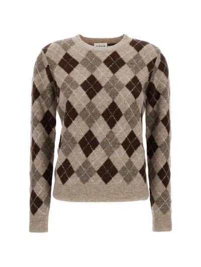 P.a.r.o.s.h Argyle-knit Sweater In Multi