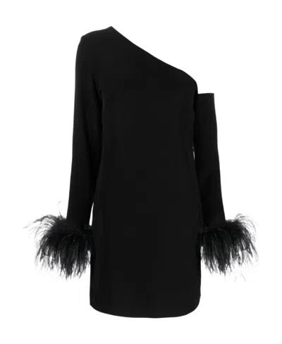 P.a.r.o.s.h Asymmetrical Dress In Black