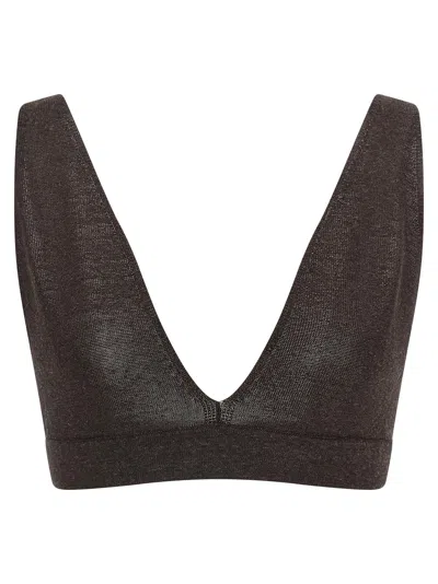 P.a.r.o.s.h Baby Girl Bra In Black