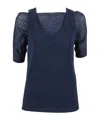 P.a.r.o.s.h Babylon Layered-effect Top In Blue