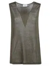 P.a.r.o.s.h Babylon Tank Top In Green