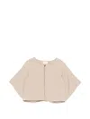 P.a.r.o.s.h Batwing-sleeve Jacket In Neutral