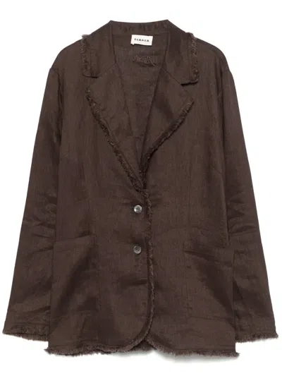 P.a.r.o.s.h Beach Blazer In Braun