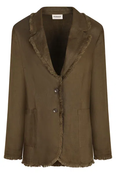 P.A.R.O.S.H BEACH LINEN JACKET