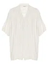 P.a.r.o.s.h White Beach Embroidered Shirt