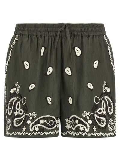 P.a.r.o.s.h Beach26 Bermuda And Short Green In Gray