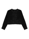 P.a.r.o.s.h Bead-embellished Jacket In Black