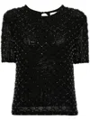 P.a.r.o.s.h Bead-embellished T-shirt