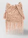 P.a.r.o.s.h Beaded Fringed Shoulder Bag