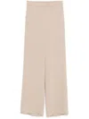 P.a.r.o.s.h Beige Cady Trousers