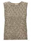 P.a.r.o.s.h P.a.r.o..h. 'gild' Blouse In Beige