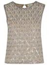 P.a.r.o.s.h P.a.r.o..h. 'gild' Blouse In Beige