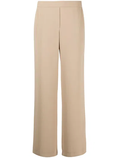 P.a.r.o.s.h Parosh Beige Polyester Trousers In Neutral